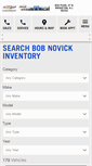 Mobile Screenshot of bobnovickgm.com